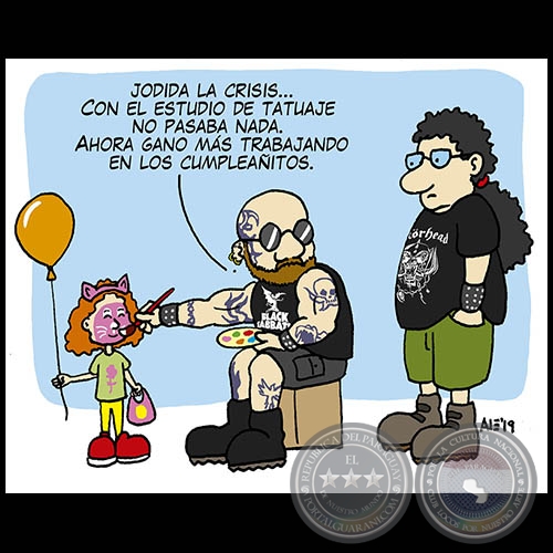 Tattoo - Chiste de Alejandro Espinosa - Año 2019